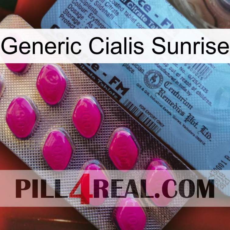 Generic Cialis Sunrise 35